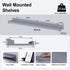 Solrot Set 2-36 Inches, Floating Shelves for Wall Decor, Long Wall Mounted Storage Shelf for Bedroom, Living Room