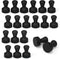 SMART&COOL 20 Pack Strong Silicone Push Pin Magnets, Anti Scratch Small Magnets for Refrigerator, Whiteboard, Kitchen