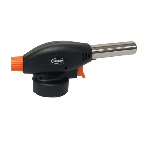 Sterno Butane Torch Lighter - Kitchen Blow Torch with Automatic Safety Shut-Off, Compatible with Most Butane Canisters