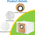 14 Pack Replacement Dust Bags for Eufy L60 / L50 Series Robot Vacuums, Self-Empty Station Dirt Disposal Bags