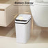 2.6 Commercial FRESHLIX Bathroom Garbage Can with Lid, Gallon Diaper Trash Can, Automatic Trash Cans Touchless, Slim