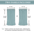 BGment Grey Linen Sheer Curtains, 54 Inch Length, 2 Panels, Grommet Light Filtering Casual Textured Privacy for Living