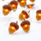 Impress Life Thanksgiving Acorn String Lights - 10ft Silver Wire 40 LED Battery Powered with Remote Timer