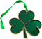 Irish Christmas Ornament, Shamrock Symbol of Ireland, 3 7/8 Inch Tree Decoration