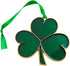 Irish Christmas Ornament, Shamrock Symbol of Ireland, 3 7/8 Inch Tree Decoration