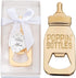DAJAMAI 24 Pack Baby Bottle Openers for Baby Shower Favors, Bottle Openers Baby Shower Return Gifts for Guest, Rose