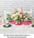 ShinyBeauty Hot Pink Table Runners, Pack of 2, Fuchsia Sequin 12x108 in Wedding Party Supplies