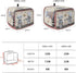Kitchen Chef Gnomes Toaster Cover 4 Slice, Large Retro Kitchen Appliance Covers with Loop