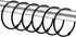 24 Pack Rustproof Decorative Metal Round Shower Curtain Rings for Bathroom Shower Rod (Black)