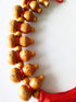 Traditional Chinese Peach Wood Eight Hoist Gourd, Chinese Good Luck Wu Lou/Hu Lu Gourd Tassel Hanging Charm Feng Shui