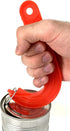 Easy Manual Can Opener, Ring Pull Tab Puller, Protects Nails, Random Color