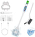 Aloevia Electric Toilet Brush, Ultra Quiet & Powerful Scrubbing, IPX7 Waterproof Self-Cleaning Brush