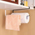 Usmascot Paper Towel Holder Dispenser, Under Cabinet Paper Roll Holders, Hanging Rack for Kitchen Bathroom (White)
