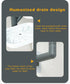PEFWO 4-Layer Soap Holder, Rotating Bar Soap Holder with Self Draining, No Drilling Wall Mounted Soap Dish for Shower