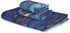 SUABO Sets 3 Set Blue Abstract Art Marble Bath Towel Ultra Soft Fast Dry Face Towel Absorbent Bathroom Towel Shower