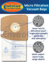 EnviroCare Replacement Micro Filtration Vacuum Bags for Eureka Style MM Mighty Mite 3670 and 3680 Series, 9 Bags