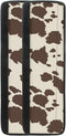 Brown Cow Print Refrigerator Door Handle Cover - Antiskid Protector Gloves for Fridge, Oven, 2 Pieces Keep Off