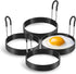 Egg Rings, 4 Pack Stainless Steel Cooking Rings for Eggs and Pancakes