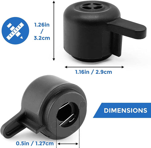 Steam Release Handle Steam Valve for Ninja Foodi OP301 9 in 1/6.5 Quart OP401 12 in 1/8 Quart, Ninja Foodi Pressure Cooker Valve Replacement Part Accessories