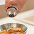10 oz Clear Glass Salt and Pepper Shakers with Adjustable Outlet Holes, Spice Seasoning Cans for Kitchen Decor (300ml)