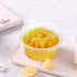 DEAYOU 100-Pack Aluminum Foil Baking Cups with Lids, 5oz Disposable Muffin Cupcake Ramekins