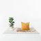 Hofdeco African Mudcloth Pillow Cover ONLY, Mustard Yellow X Stripes, 18"x18"