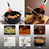2Pcs Silicone Non-Scratch Pot Clip, Candy Thermometer Pot Clip for Candy Making, Hand-Free Holder for Measuring
