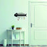CREATCABIN Fishbone Key Holder Hanger, Towel Rack Organizer with 6 Hooks, Wall Mounted for Bathroom Kitchen