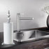 Countertop(13.5 inch Handmade Silver Paper Towel Roll Holder,Crystal Crushed Diamonds Paper Towel Roll Decorative