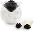 ThougrLyh Caviar Server Set, Glass Caviar Dish with 2 Pcs Shell Spoons for Serving Ice Cream and Cocktails
