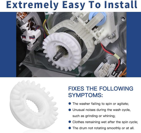 Upgraded WH05X24185 Washing Machine Clutch for Hotpoint GE Washer Replacement Part