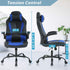Gaming Chair, High Back Office Chair Ergonomic Desk Chair PC Racing Chair with Headrest Lumbar Support & Flip-up Arms