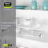 Smart Design Kitchen Storage Expandable Shelf Rack with Scratch Resistant Feet - Steel, for Cabinet & Pantry