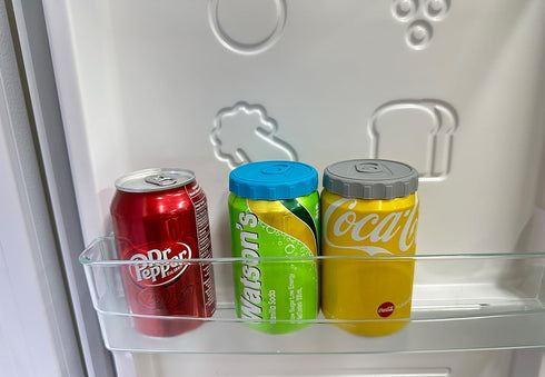 6 Pack Silicone Soda Can Lids Reusable Silicone Can Covers, Can Stopper or Protector For Soda, Beer, Drink, Juice