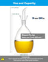 18 oz 500 ml HAIZEEN / Olive Oil & Vinegar Dispenser with Non Drip Spout - Oil Pourer Dispensing Bottles Soap dispenser