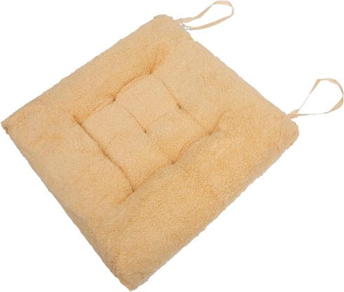 Cashmere Plush Chair Seat Cushion, Soft Plush Seat Pillow for Home Office, No Slip Sofa Chair Pads for Comfort