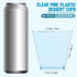 50 8 oz Mifoci Pcs Blue Plastic Dessert Appetizer Cups Clear Mini Cake Salad Cups for Party Yogurt Parfait Containers