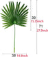 2Pack Artificial Flower Faux Leaves, 27.9" Tall Tropical Plant Faux Leaves for Greenery Wedding Party Floral