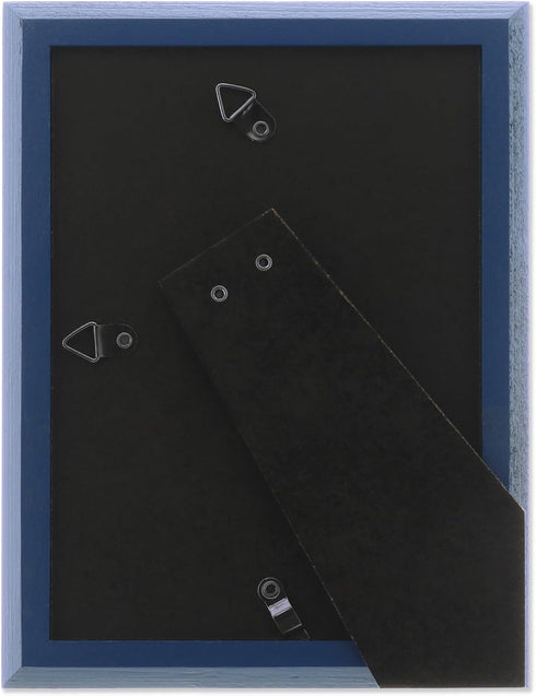 Lawrence Frames 745757 Weathered Woods Picture Frame, 5x7 Charlotte Navy Blue