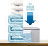 Cube Vacuum Storage Bags, Premium Totes with Cubic Compression Seal for Clothing, Bedding, Comforters, and More