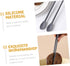 2 Pairs Silicone Integrated Chopsticks and Spoon Set - Coffee Mixing Spoons, Ice Cream Stirring Sticks