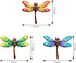 Yonivexis Metal Dragonfly Wall Decor, Outdoor Hanging Art for Living Room, Bedroom, Fence, Garden Decor, Style1