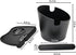 6.3 inch Large Espresso Knock Box Silicone coffee Tamper Mat Espresso Machine Accessories Set of 2 with Removable Knock Bar and Anti-Slip Base for Home Office Barista Tools for Bar Shop