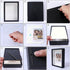 KAPIX Small Shadow Box 4x6 Picture Frame with HD Plexiglass, Deep Wood Memory Box for Keepsake Display (Black)