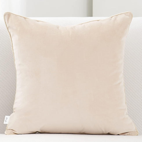 20x20 Inch Alerfa Square Geometrical Plaid Striped Cut Velvet Throw Pillow Cover Luxury Modern Decorative Accent Pillow