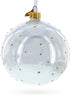 Panda Bears on Tree Branch Glass Ball Christmas Ornament, 4 Inches