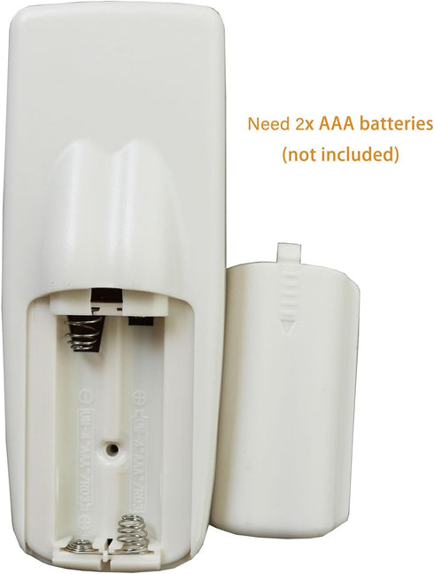 Replacement Remote Control for GE Air Conditioner Models ARC-715, ARC-767, ASD06LB, ASD06LBS1, ASH06LB, ASH06LBS1,