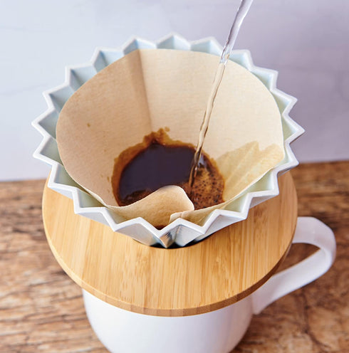 Wooden Coffee Filter Tray, Just Pad for Coffee Filters
