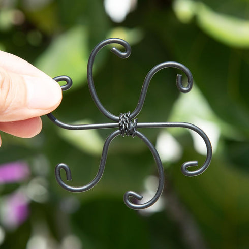 Set 2.75x2.75 inches 5 Yohsnor Monstera Plant Stem Support - Durable Fishbone Design Stabilizers for Indoor Climbing