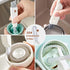 Bottle Cleaning Brush Set, 3pcs Long Handle Silicone Cleaner Brushes + Thermos Lid Cup Brush + Drinking Straw Brush